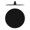 Душова лійка Hydro Slim showerhead Epoxy Black 00080042 чорний. Гідромасажна лінія