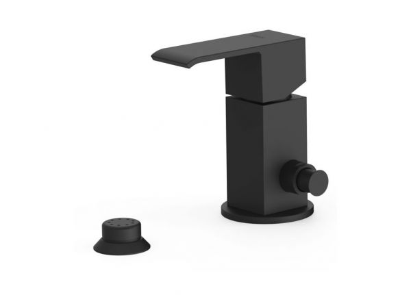 Змішувач для біде Tres Cuadro Tres одноважільний з невеликою душовою лійкою 00613001NM