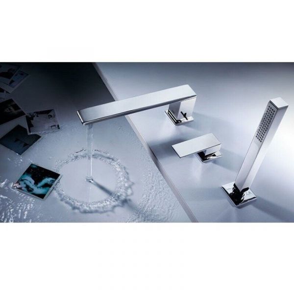 Змішувач на борт ванни Tres Cuadro 00616105