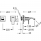 Настінний змішувач для раковини Tres Cuadro 00626010