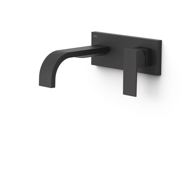 Видима частина для раковини Tres Cuadro Exclusive одноважільний 00630031NM чорний матовий