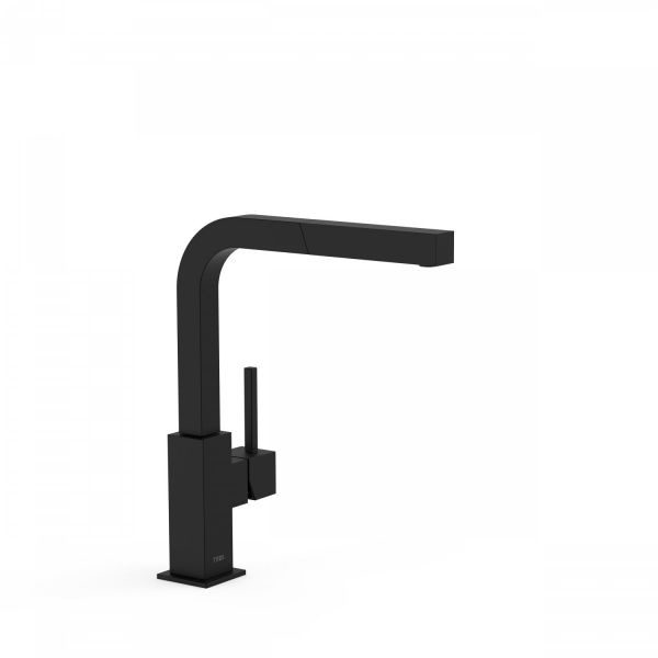 Одноважільний вертикальний змішувач для миття зі знімним душем 006437NM