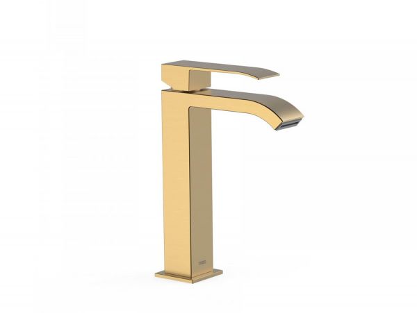 Одноважільний змішувач для умивальника з каскадним виливом 00661001OM