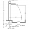 Змішувач для раковини 328 мм Tres Cuadro 00681002