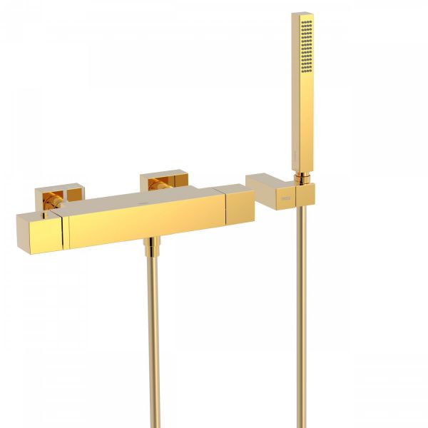 Змішувач із каскадом для ванни Tres Cuadro 007174039OR