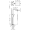 Душова система для ванни та душу з термостатом Tres Cuadro 00731201