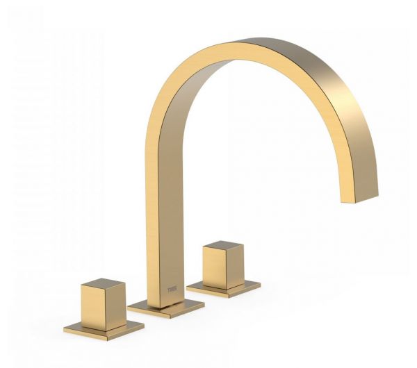 Дворучний змішувач на борт ванни Tres Cuadro Exclusive 00810501OM