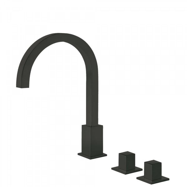 Дворучний змішувач на борт ванни Tres Cuadro Exclusive 00810503NM