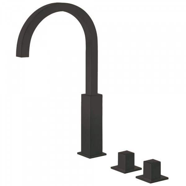 Дворучний змішувач на борт ванни Tres Cuadro Exclusive 00810504NM