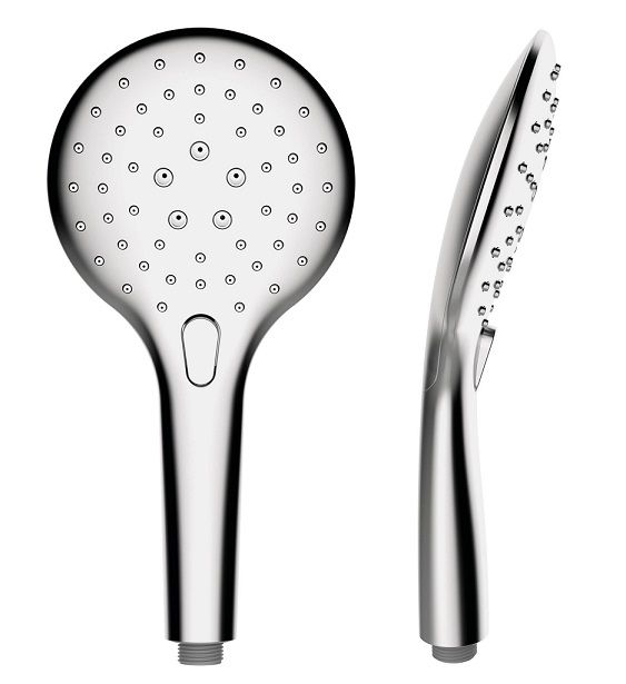 Душова лійка GRB Hidromasaje з трьома режимами латунь хром 05010012