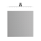 Квадратна душова лійка Hydro Square Slim ABS showerhead 05020011 хром. Гідромасажна лінія