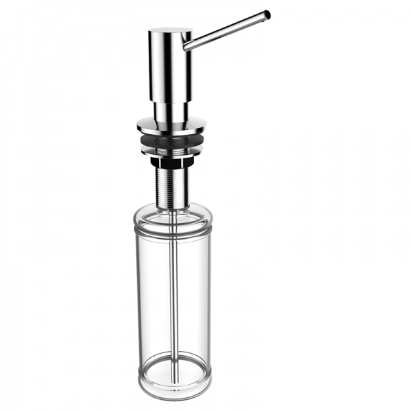 Дозатор рідкого мила GRB Cocinas латунь/ABS-пластик хром/прозорий 05090004