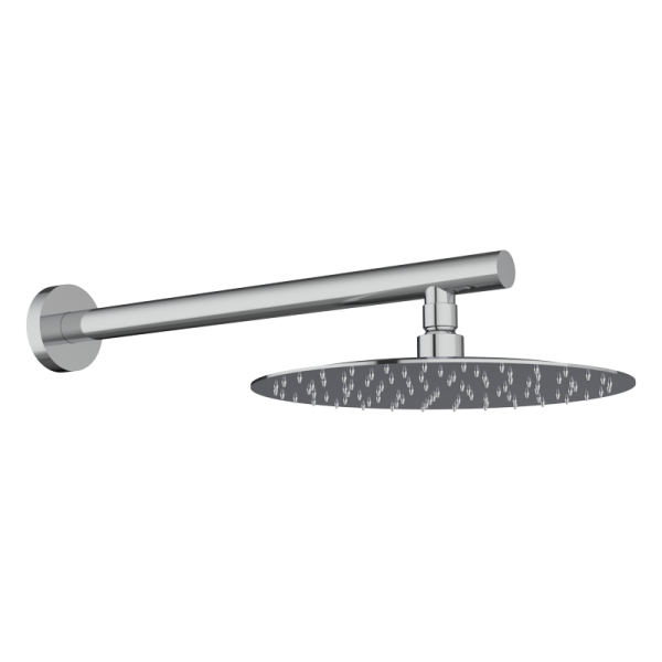 Вузька душова лійка GRB Hydro колір нержавіюча сталь 05251293