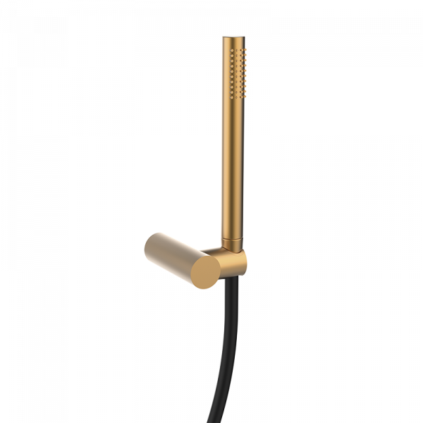 Комплект термостатичний змішувач для ванни з штангою та душем GRB Time, бронза матовий 47216455 PVD