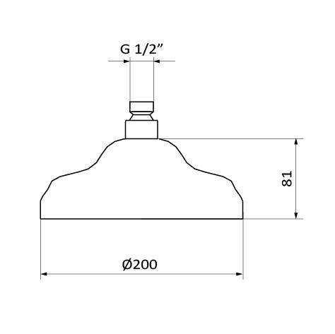 Душова лійка Hydro 1866 showerhead 058291 чорна. Гідромасажна лінія
