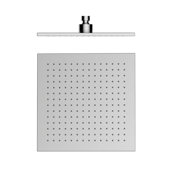 Квадратна душова лійка Hydro Square ABS showerhead 058207 хром. Гідромасажна лінія