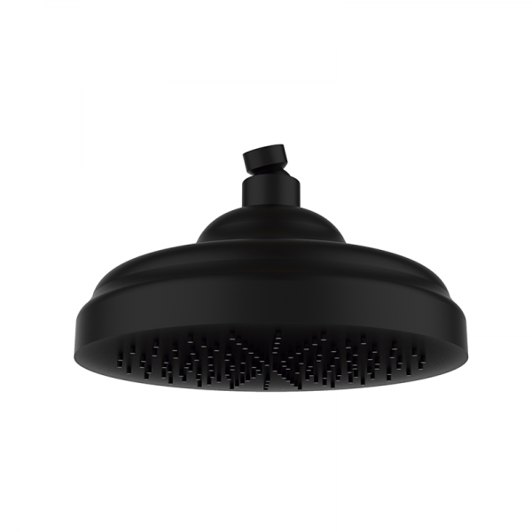 Лійка для верхнього душу GRB Hidromasaje 1866 один режим чорний 058291