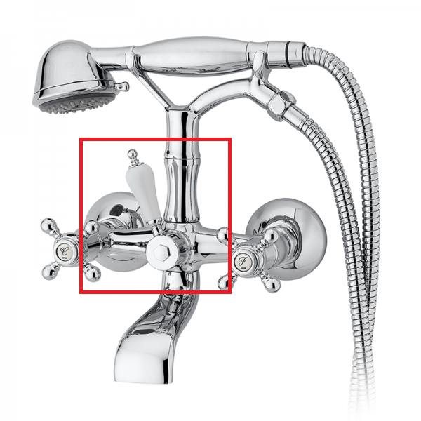 Важіль потоку змішувача GRB Clasica 1866 хром 060196