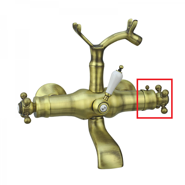 Важіль термостатичного перемикача GRB Clasica 1866 зістарена латунь 060197