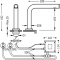 Електронний змішувач для раковини 182 мм Tres Max 06144801
