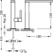 Одноважільний змішувач для раковини 229 мм Tres Max 06290502
