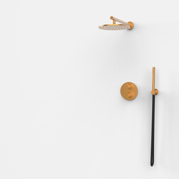 Душовий комплект з термостатом GRB Time EterNice Copper 07047555