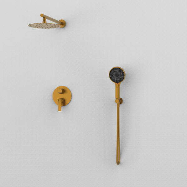 Душовий комплект GRB Premier для прихованого монтажу 07050455 PVD