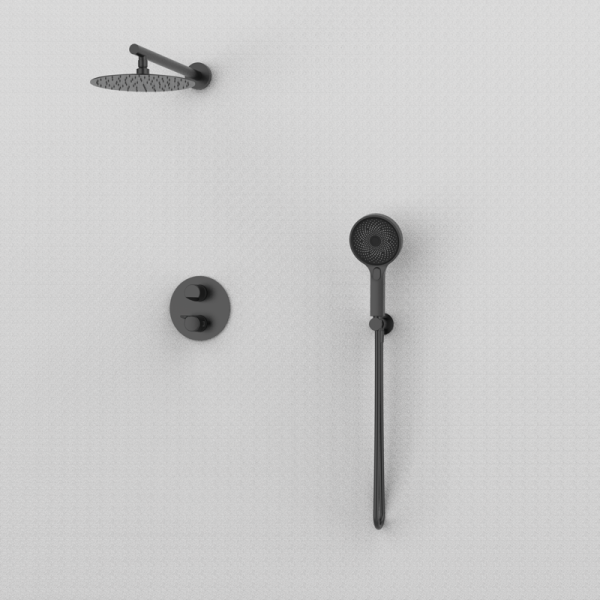 Душова система з термостатом GRB Premier на 2 споживачі 07050592 PVD