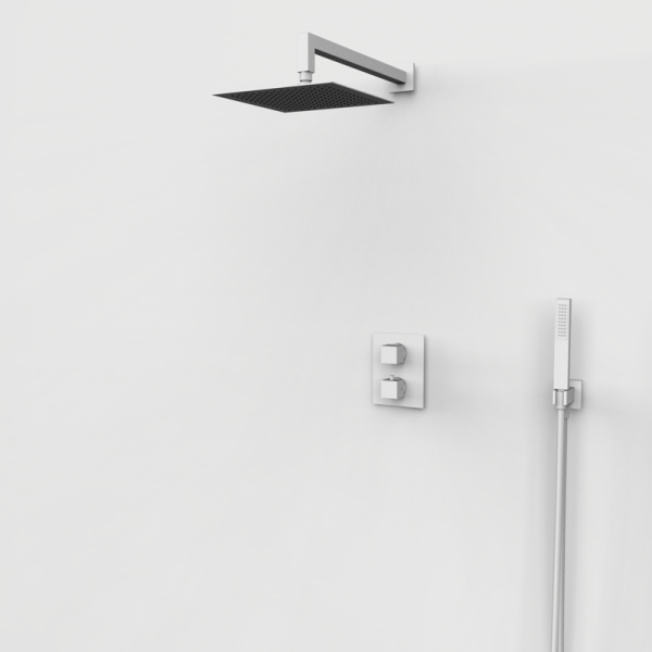Душовий комплект із термостатом GRB Kala Epoxy White 07060511