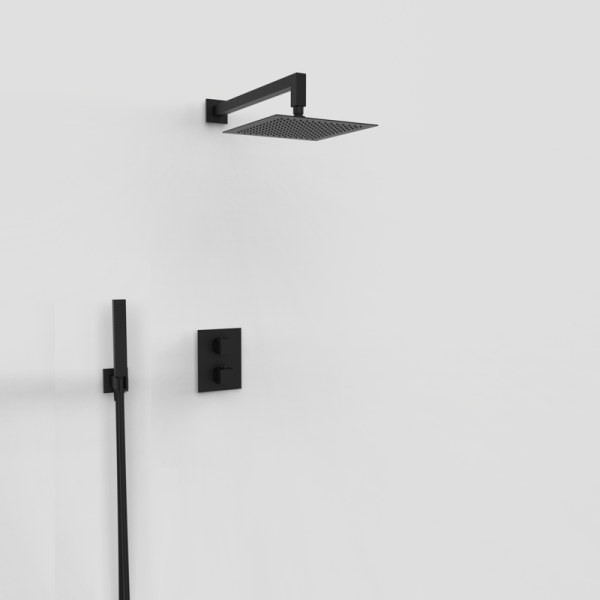 Душовий комплект із термостатом GRB Kala Epoxy Black 07060522