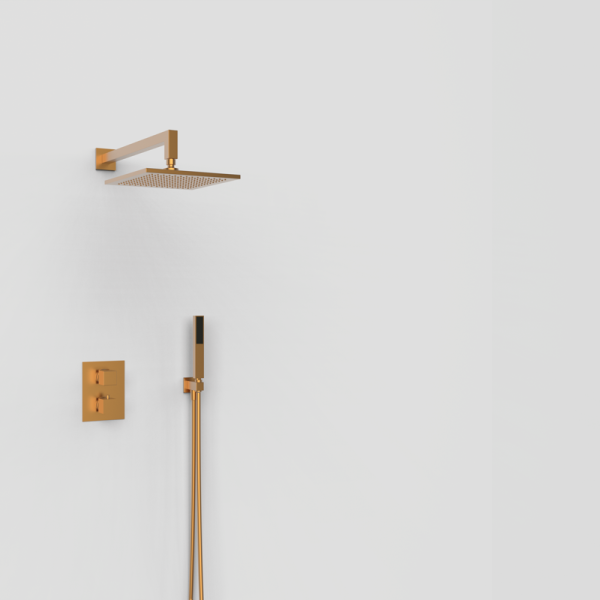 Душовий комплект із термостатом GRB Kala PVD EterNice Copper 07060555