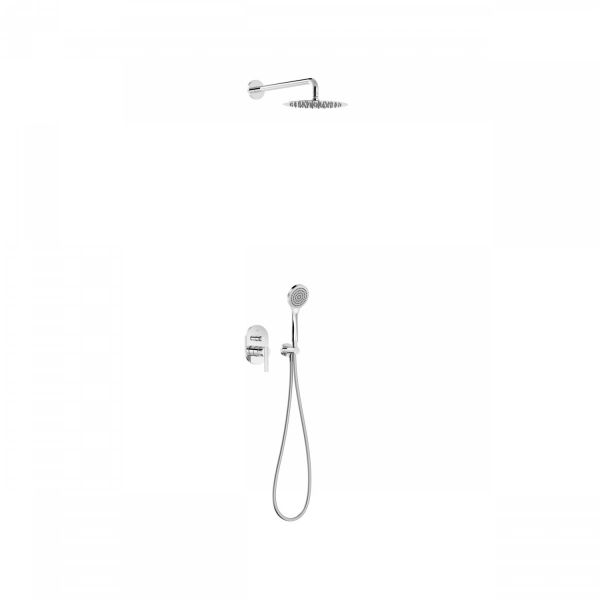 Душова система з одноважільний вбудований змішувач LEX-TRES 08118001