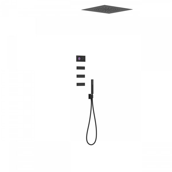 Електронний комплект для душу з вбудованим термостатом Shower Technology Blue Edition 09288312NM