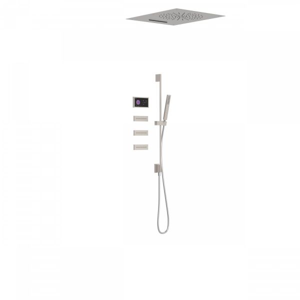 Електронний комплект для душу з термостатом Shower Technology Blue Edition 09288403AC