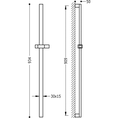 Душова штанга Tres Project 134517