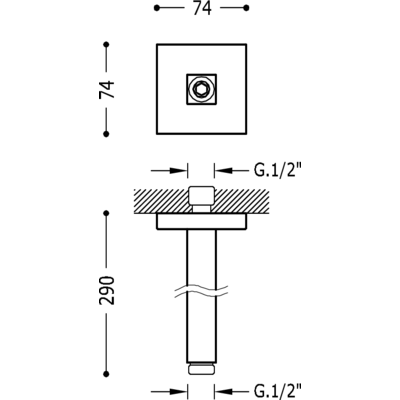 Кронштейн для душу, 13462202