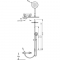 Душова система з термостатом Tres Eco-Term 190385