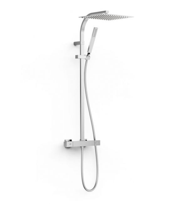 2-ходовий настінний термостатичний змішувач для душу OVER-WALL Комплект-19039306