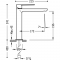 Одноважільний змішувач для раковини 241 мм Tres Loft 20020303