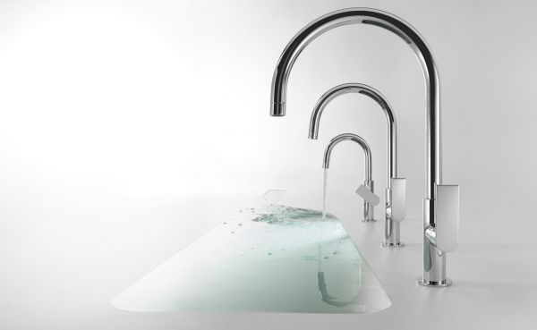 Одноважільний змішувач для раковини 275 мм Tres Loft 20020504