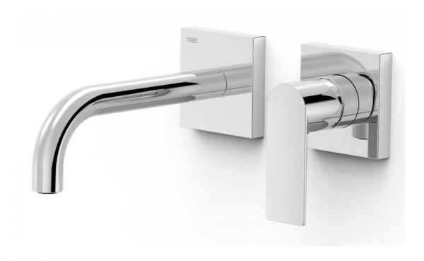 Одноважільний настінний змішувач для умивальника Loft Colors 20030001