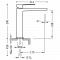 Одноважільний змішувач для раковини Tres Slim 20210303NM