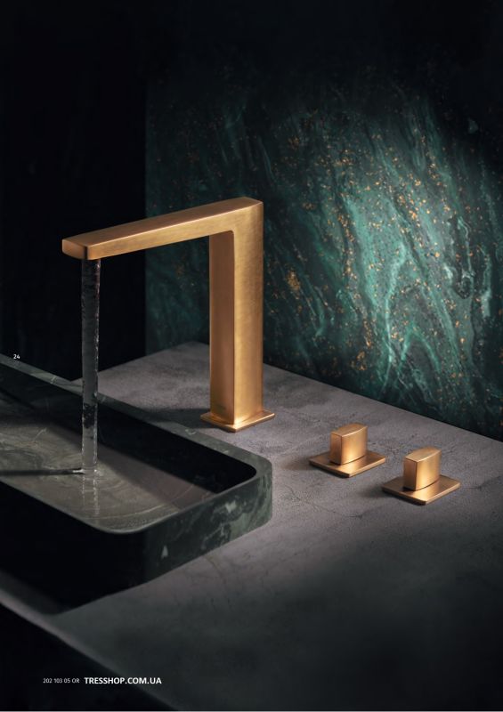 Дворучний змішувач на борт ванни Slim Exclusive 20210501OM