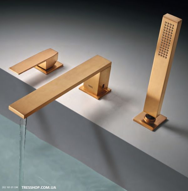 Змішувач на борт ванни Tres Slim Exclusive 20216103OR