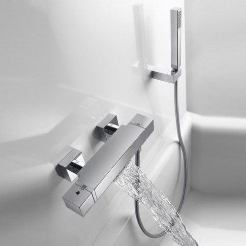 Змішувач із каскадом для ванни Tres Slim Exclusive 20217409BL