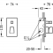 Вбудований змішувач для душу Tres Slim Exclusive 20218002