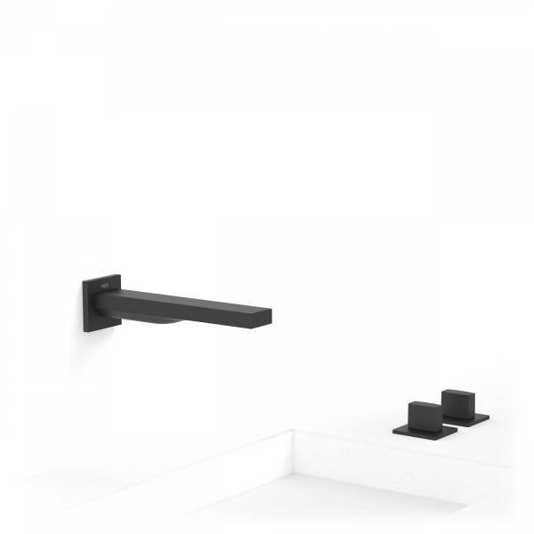 Дворучний змішувач на борт ванни вилив 179 мм Slim Exclusive 20223801NM