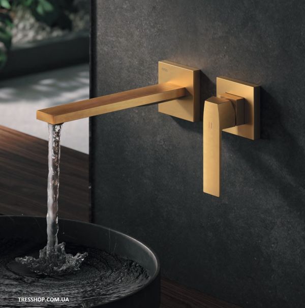 Видима частина для раковини Tres Slim Exclusive одноважільний 20230022OR золото