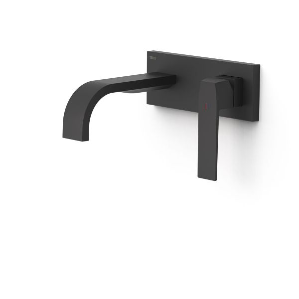 Видима частина для раковини Tres Slim Exclusive одноважільний 20230033NM чорний матовий