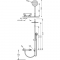 Душова система з термостатом Tres Flat 20438501